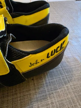 Zapatillas Ciclismo Luck Racer Negras Amarillas