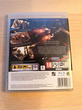 Bayonetta PS3 PAL España
