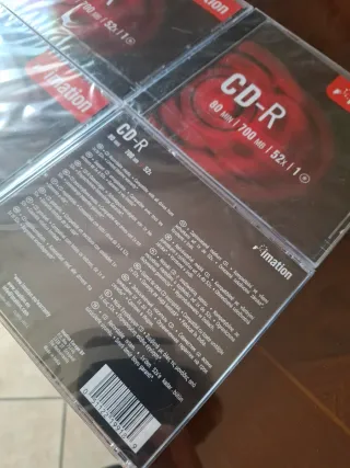 Lotto 4 CD-R Imation nuovi