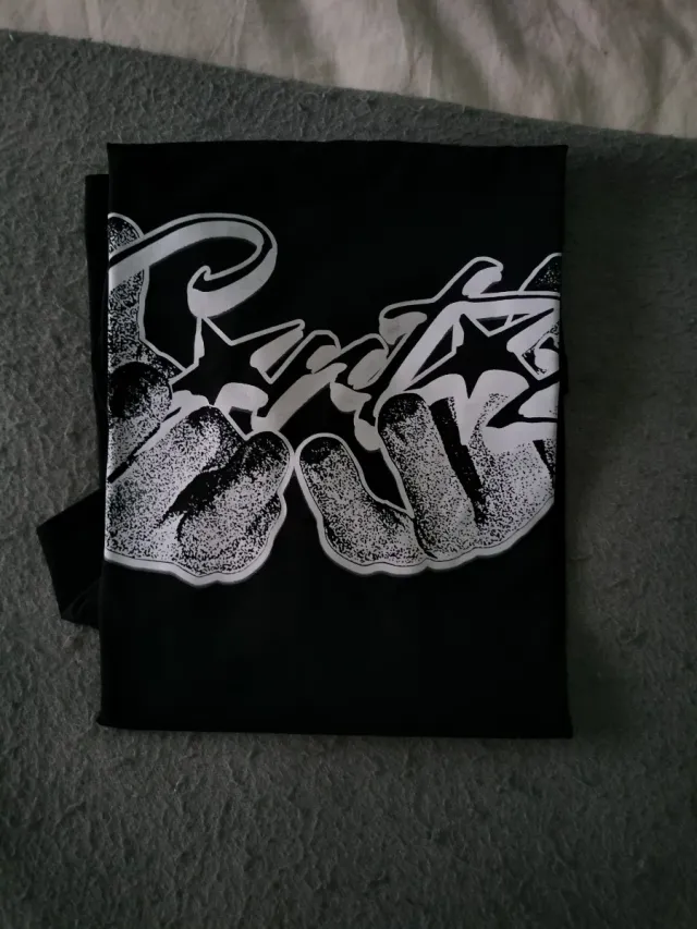 Camiseta Corteiz Negra Talla M