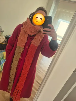 Bufanda tejida a mano La Casita de Wendy