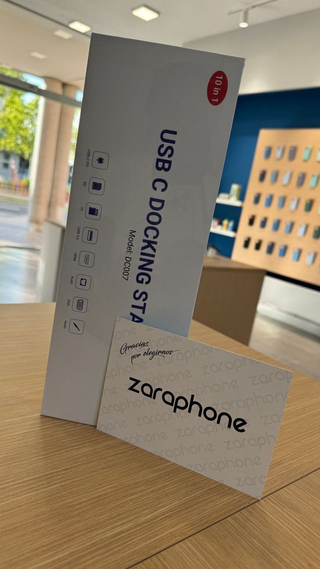 Estación de Acoplamiento 10 en 1 con conector