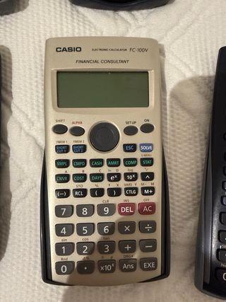 Calculadoras Casio (Lote)