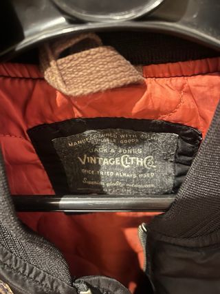 Cazadora Bomber Negra US Army