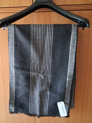 Sciarpa KARINA donna nero e bianco