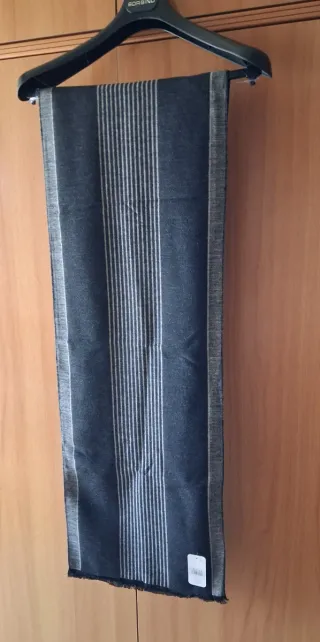 Sciarpa KARINA donna nero e bianco