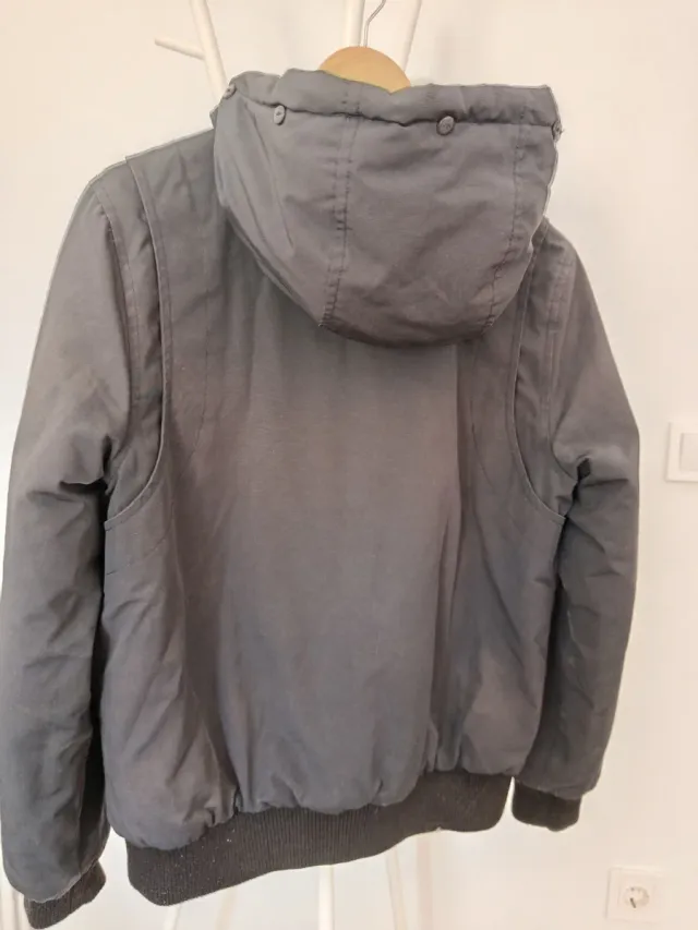 Chaqueta Pimkie azul marino con capucha