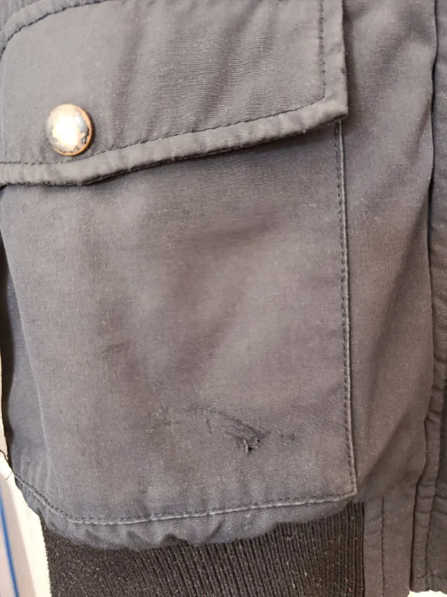 Chaqueta Pimkie azul marino con capucha