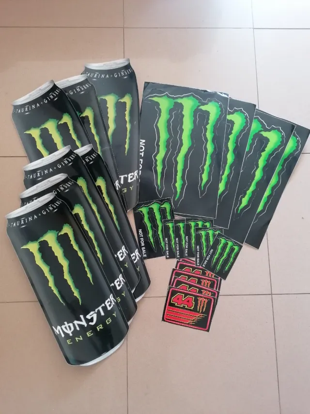 Pack Pegatinas Monster Energy Originales