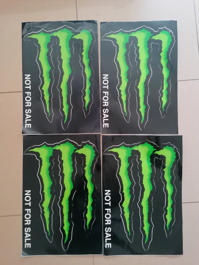Pack Pegatinas Monster Energy Originales