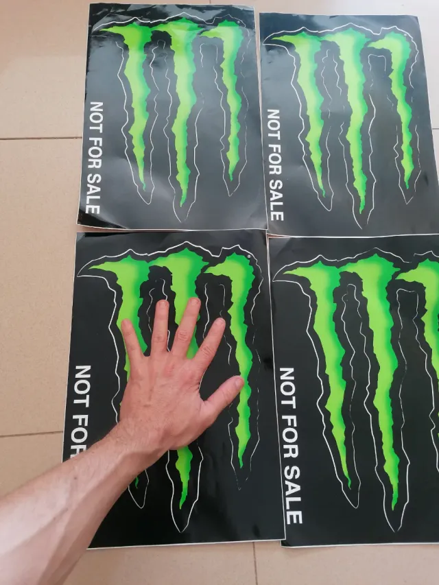 Pack Pegatinas Monster Energy Originales