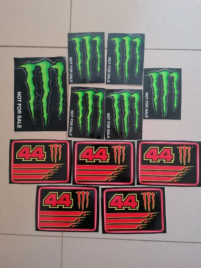 Pack Pegatinas Monster Energy Originales