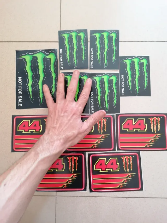 Pack Pegatinas Monster Energy Originales