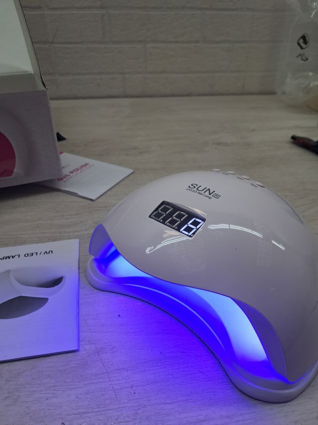 Lámpara UV Uñas Profesional,NAILGIRLS Lámpara UV LED 36W