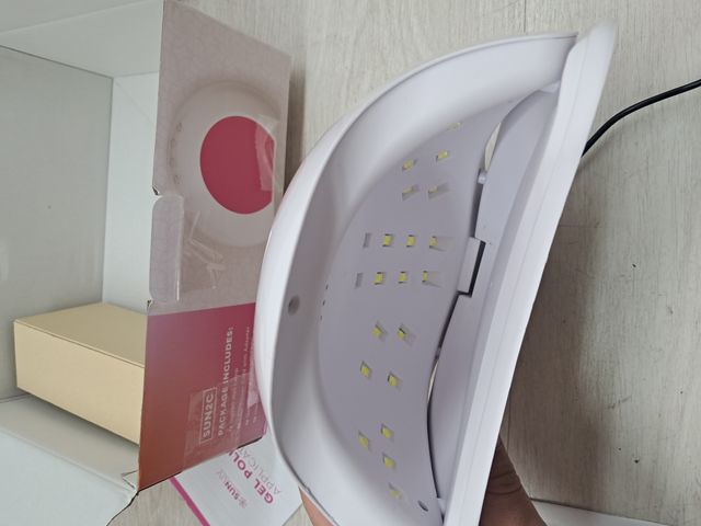 Lámpara UV Uñas Profesional,NAILGIRLS Lámpara UV LED 36W