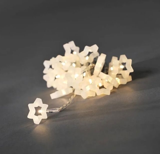 Guirnaldas de luces de estrellas