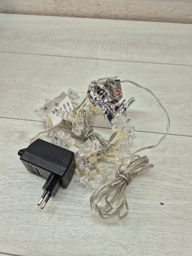 Guirnaldas de luces de estrellas