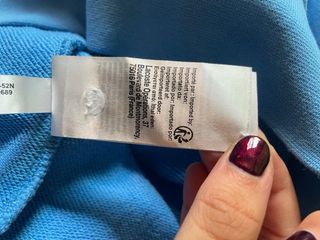 Sudadera Lacoste Azul Talla M. Original