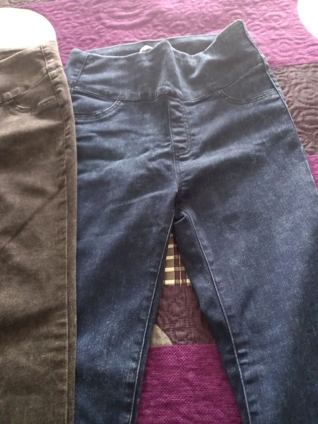 2 Vaqueros Pitillo Elásticos Mujer