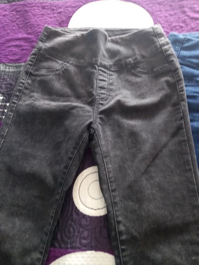 2 Vaqueros Pitillo Elásticos Mujer