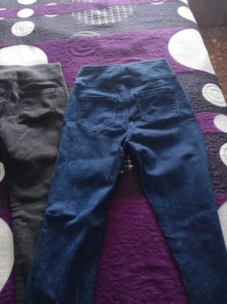 2 Vaqueros Pitillo Elásticos Mujer
