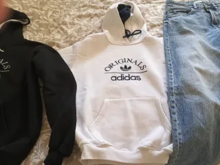 Lote 2 Sudaderas Adidas Talla S + Pantalón vaquero