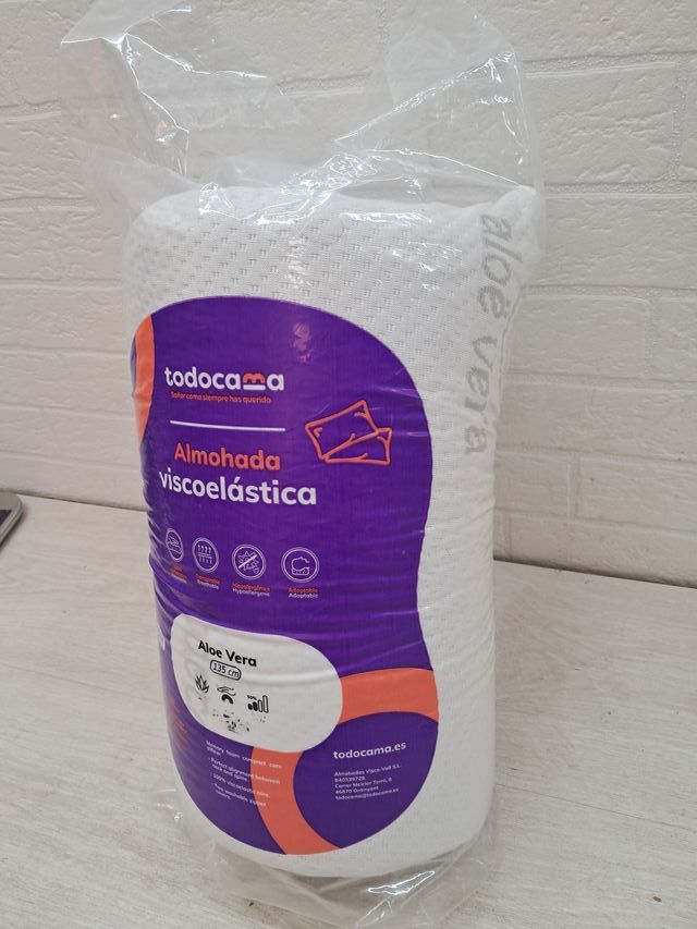 Todocama Almohada viscoelástica 135 cm