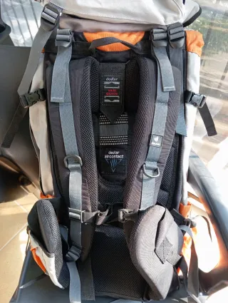 Mochila Deuter Aircontact 60+10 SL Naranja