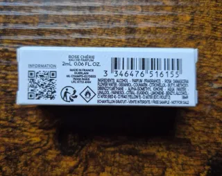 Perfume Rose Chérie Guerlain 2ml
