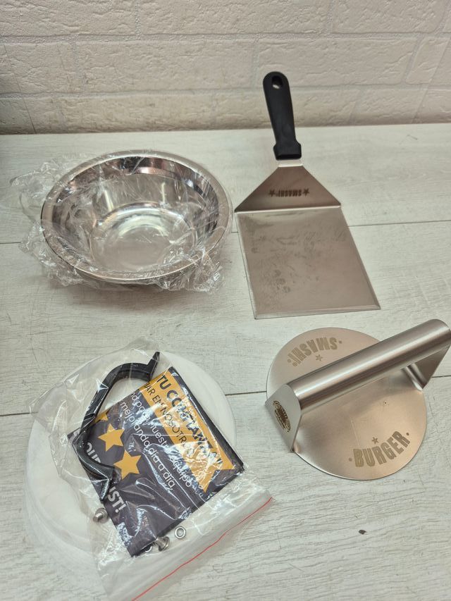 Kit de hamburguesa smash profesional