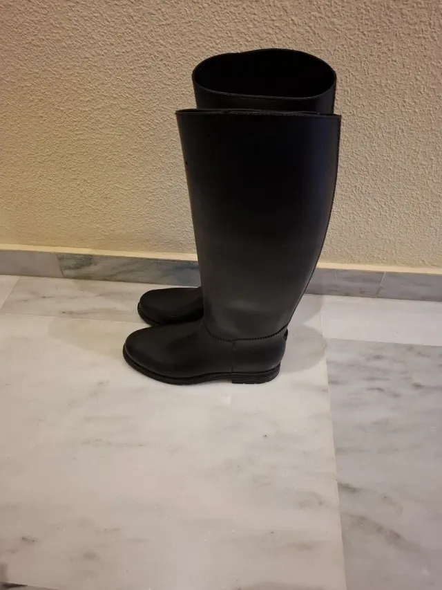 Botas de equitación negras talla 38