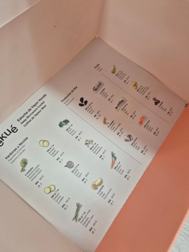 Estuche de vapor 1000 ml Lekue