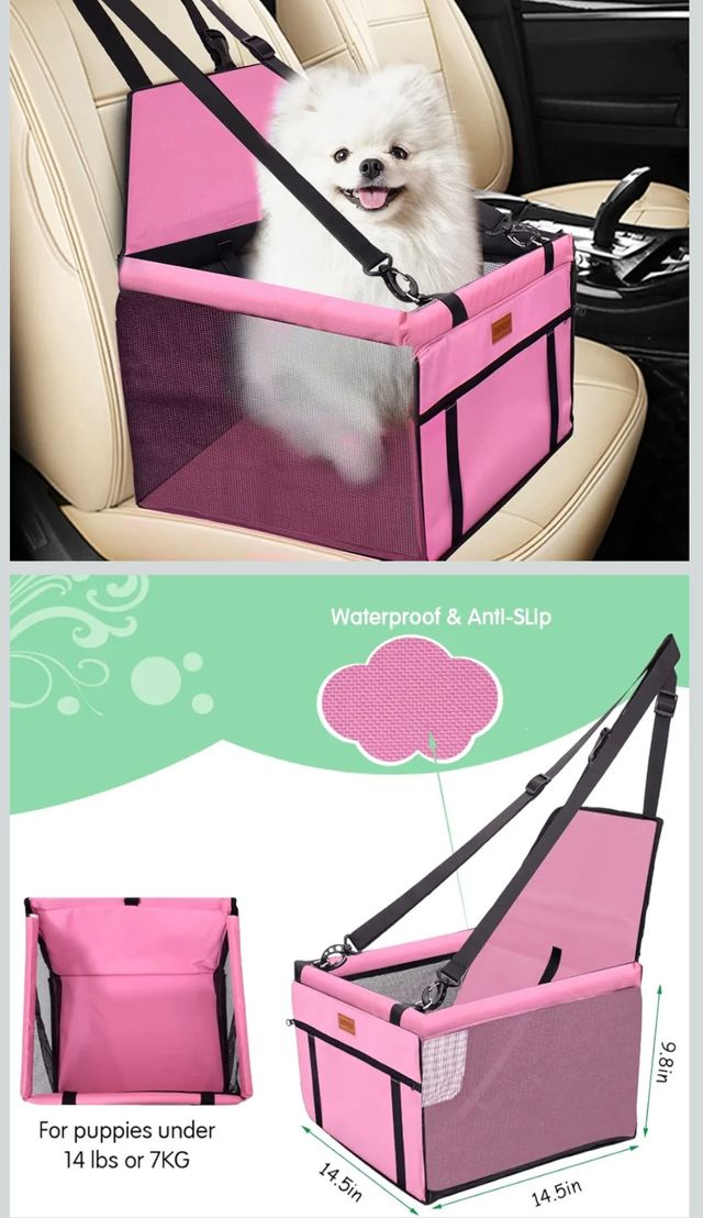 Asiento de coche para perros