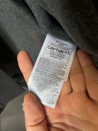 Chaqueta Carhartt Negra Talla M