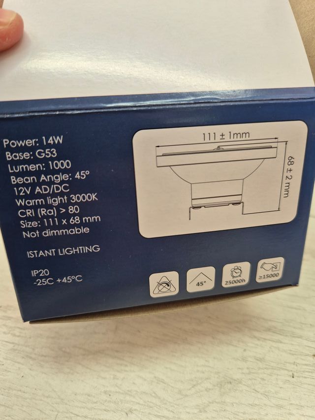 Pack de 5 focos led Sigmaled lighting