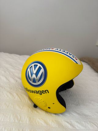 Casco de esquí Volkswagen amarillo