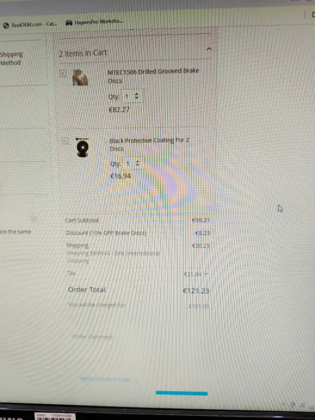 Discos Freno MTEC Delanteros Ford Fiesta 258mm