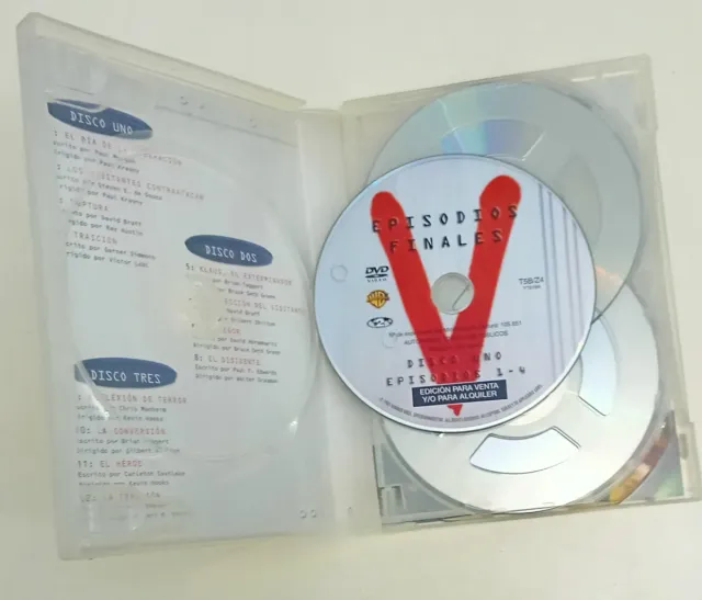 V: Visitantes Serie "Invasión Extraterrestre" DVD