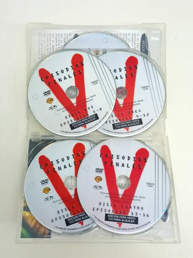 V: Visitantes Serie "Invasión Extraterrestre" DVD