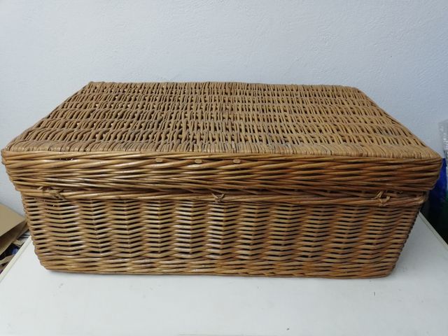 Cesta Mimbre Grande con Asa