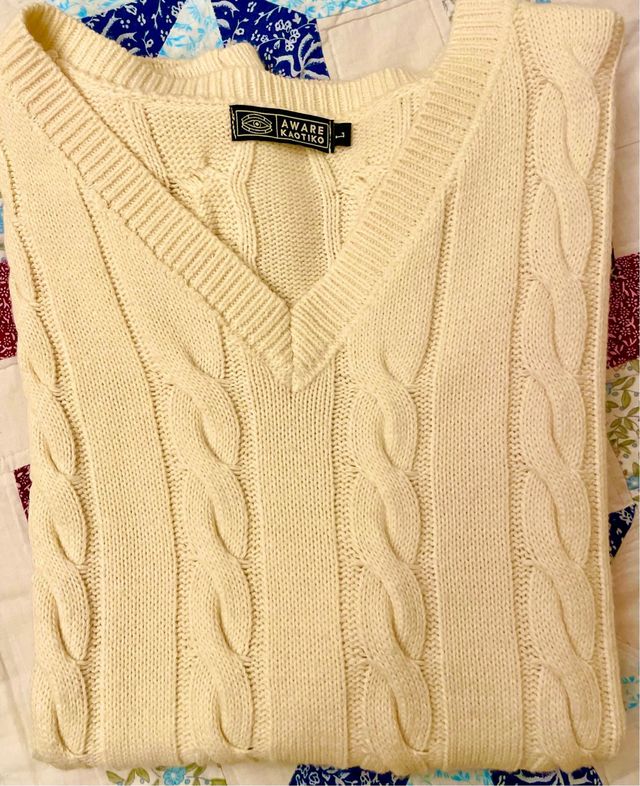 Chaleco Kaotiko Beige Talla L