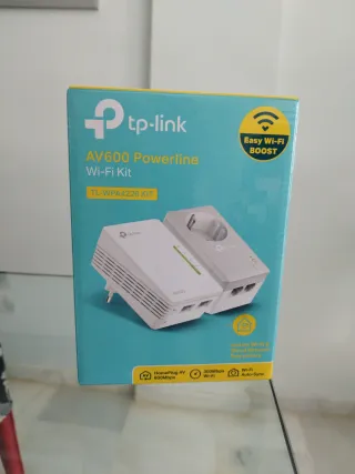 Adaptador TP-Link AV600 Powerline Wi-Fi