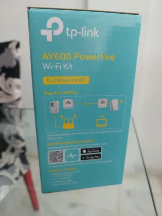Adaptador TP-Link AV600 Powerline Wi-Fi