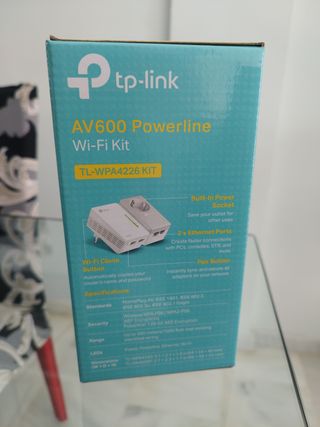 Adaptador TP-Link AV600 Powerline Wi-Fi