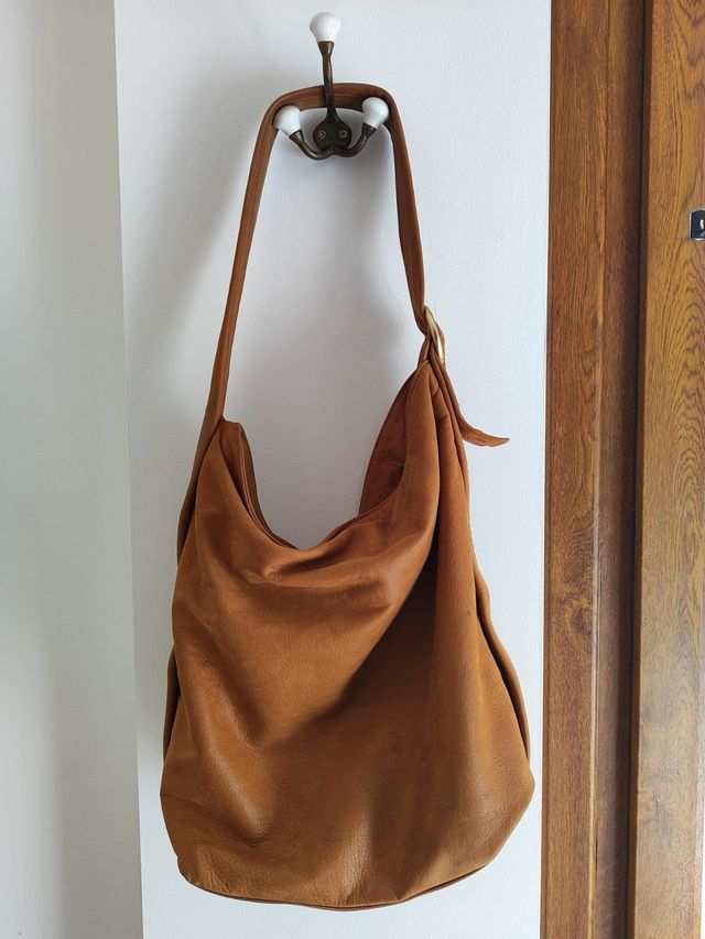 Bolso Biba Marrón Piel