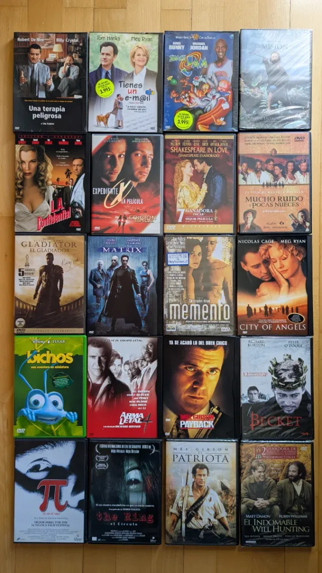 Lote 20 Películas DVD famosas