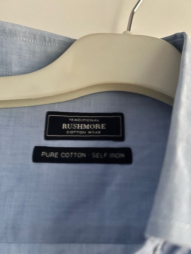 Camisa Rushmore Talla XL Azul perfecto estado