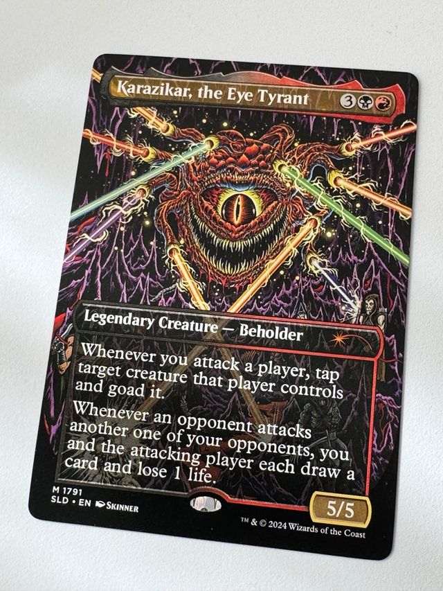 Magic The Gathering Karazikar, the Eye Tyrant