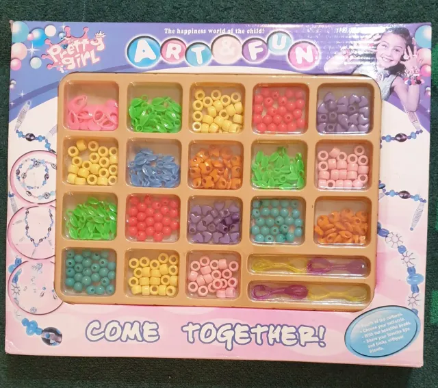 Kit de contas para fazer pulseiras