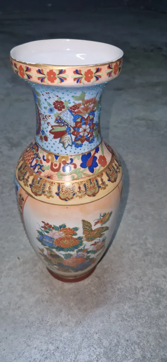 Jarrón chino decorativo 40x15cm